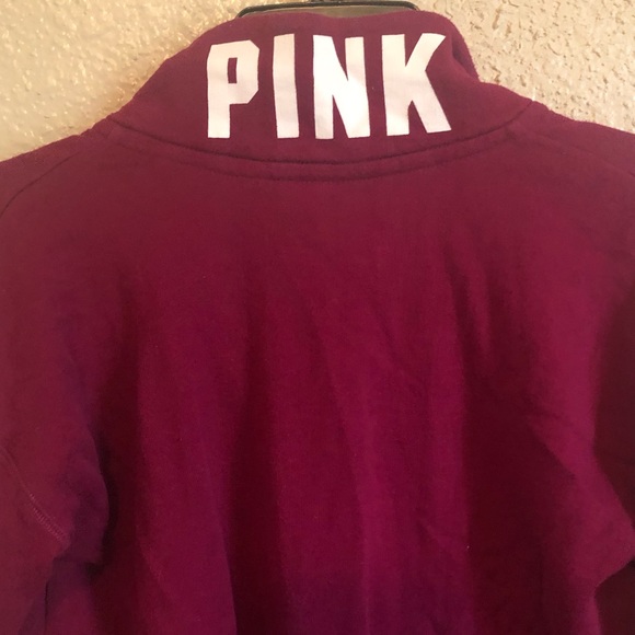 ❤️Victoria Secret PINK Half Zip Pullover - Picture 3 of 4